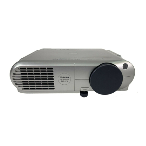 Toshiba TLP470E User manual