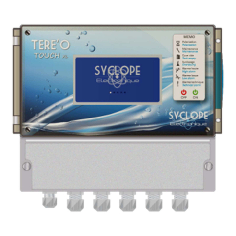 SYCLOPE electronic TERE'O Touch XL Installation and operating instructions SYCLOPE electronic TERE'O Touch XL Installation and operating instructions