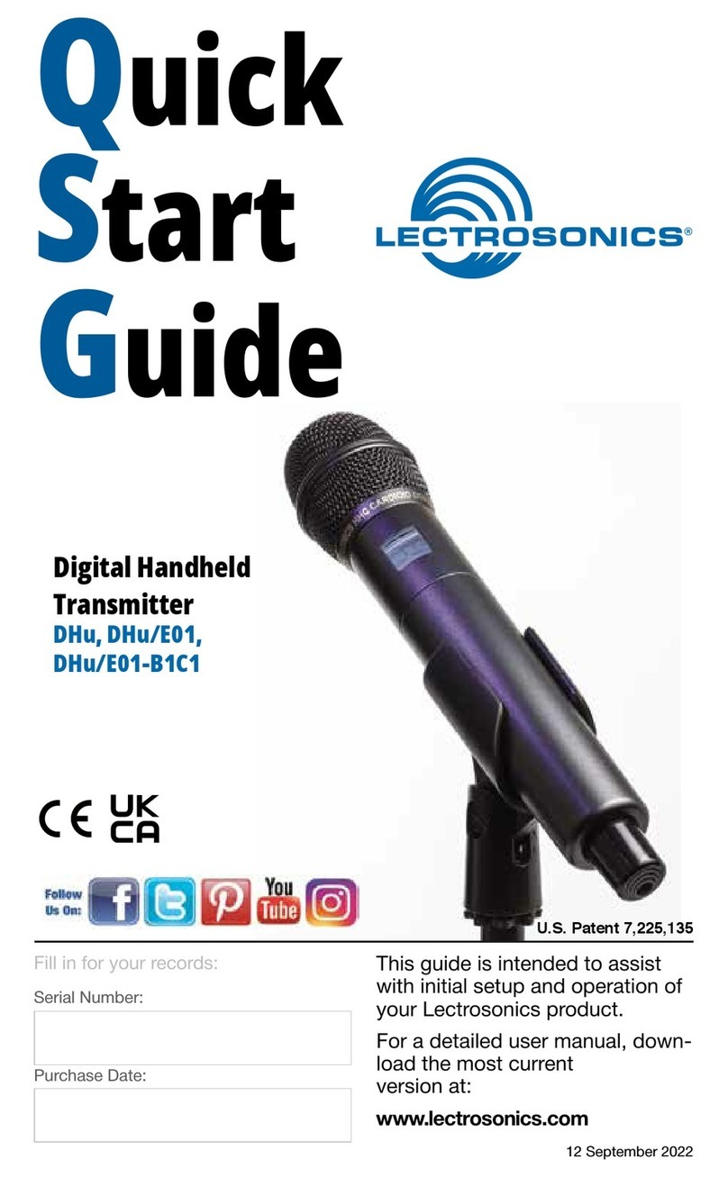 Lectrosonics DHu User manual