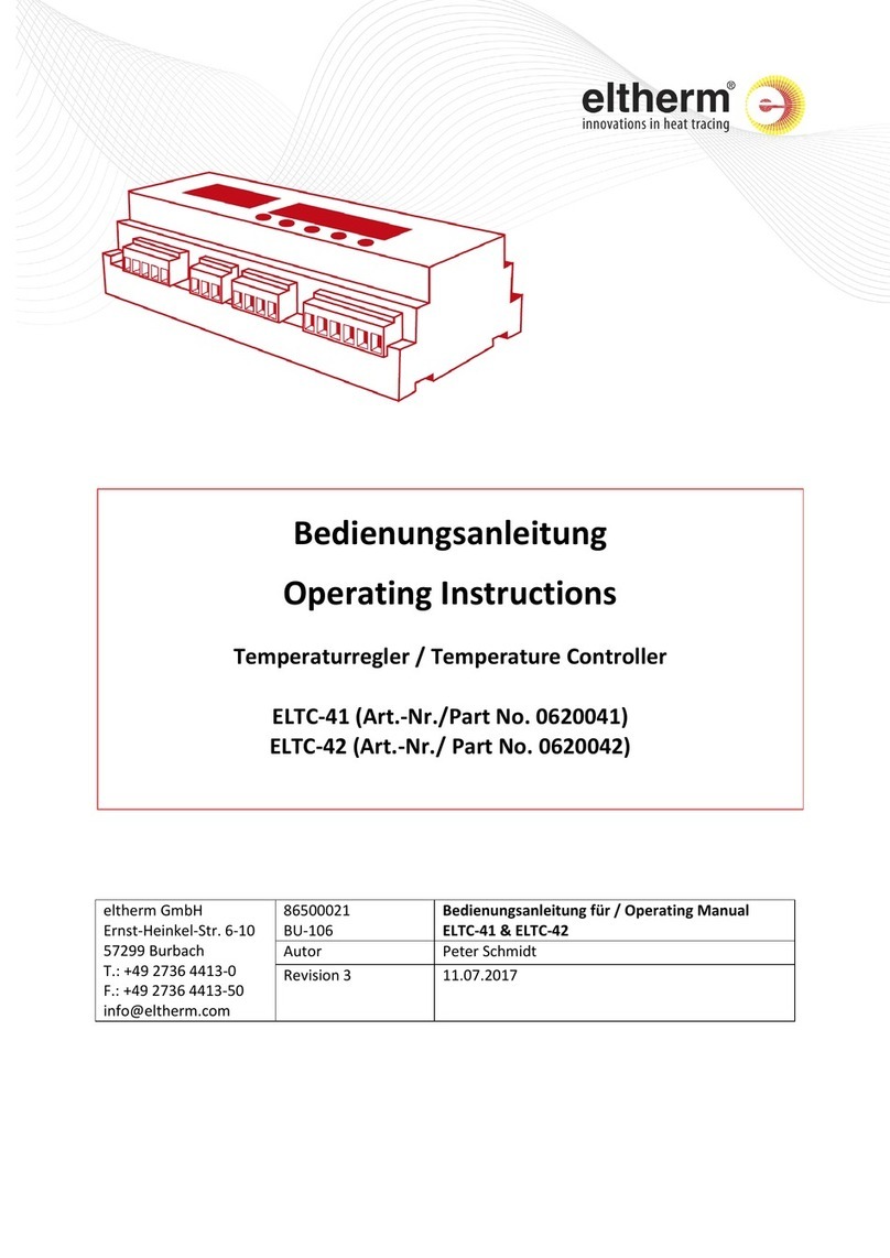 eltherm ELTC-41 User manual eltherm ELTC-41 User manual