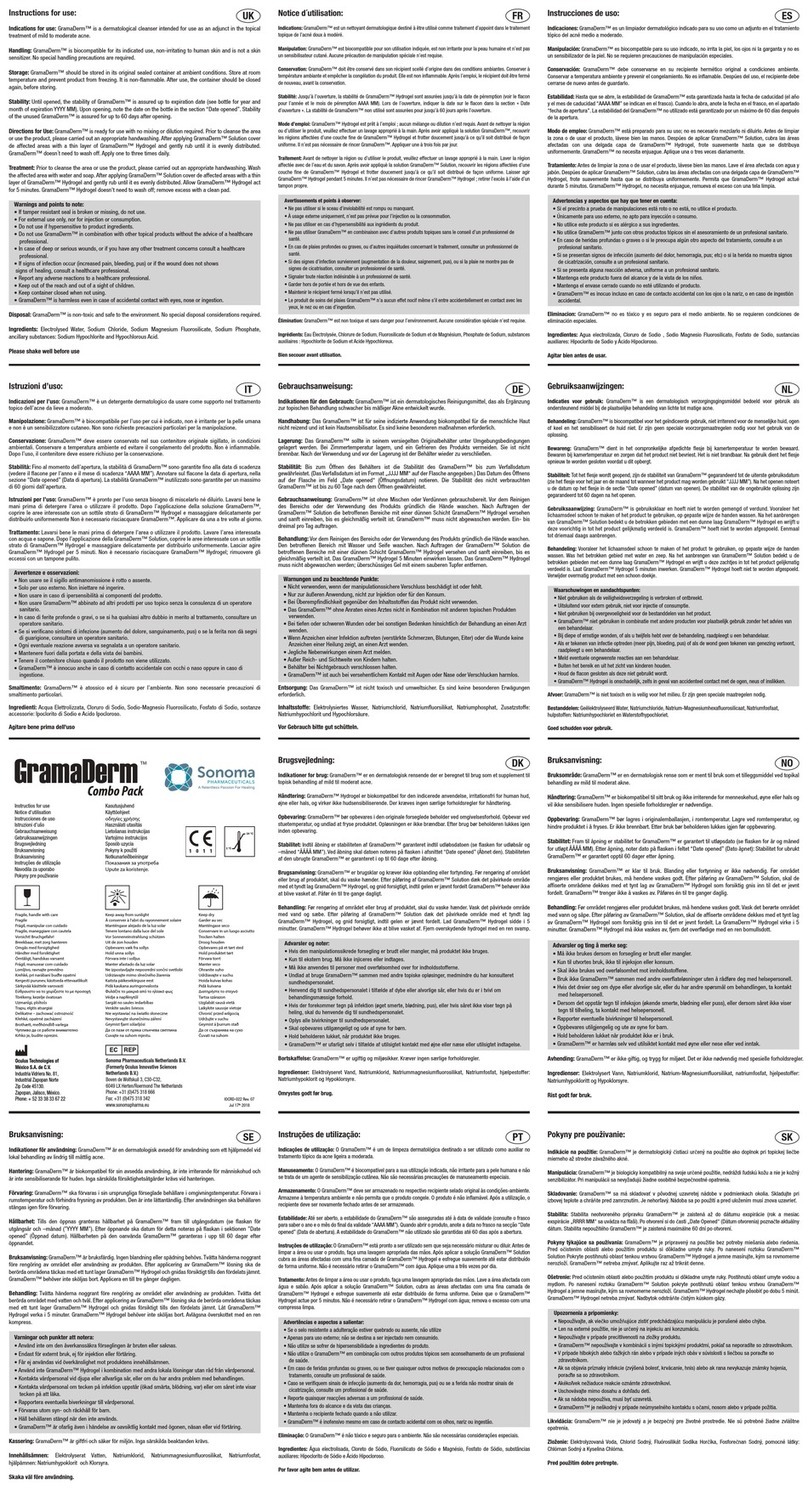 OCULUS GramaDerm Instructions for use