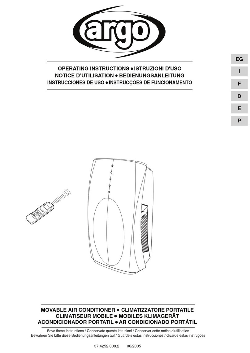 Argo Argoclima Magico User manual Argo Argoclima Magico User manual