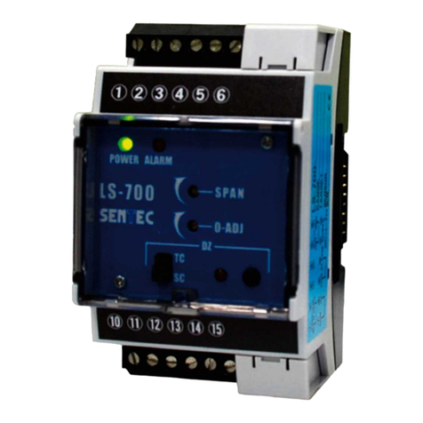 Sentec LS-700 Series instruction manual