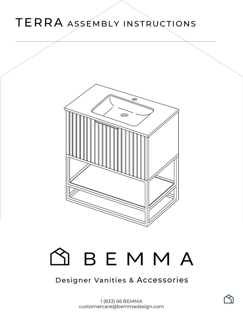 BEMMA TERRA 36 Assembly instructions