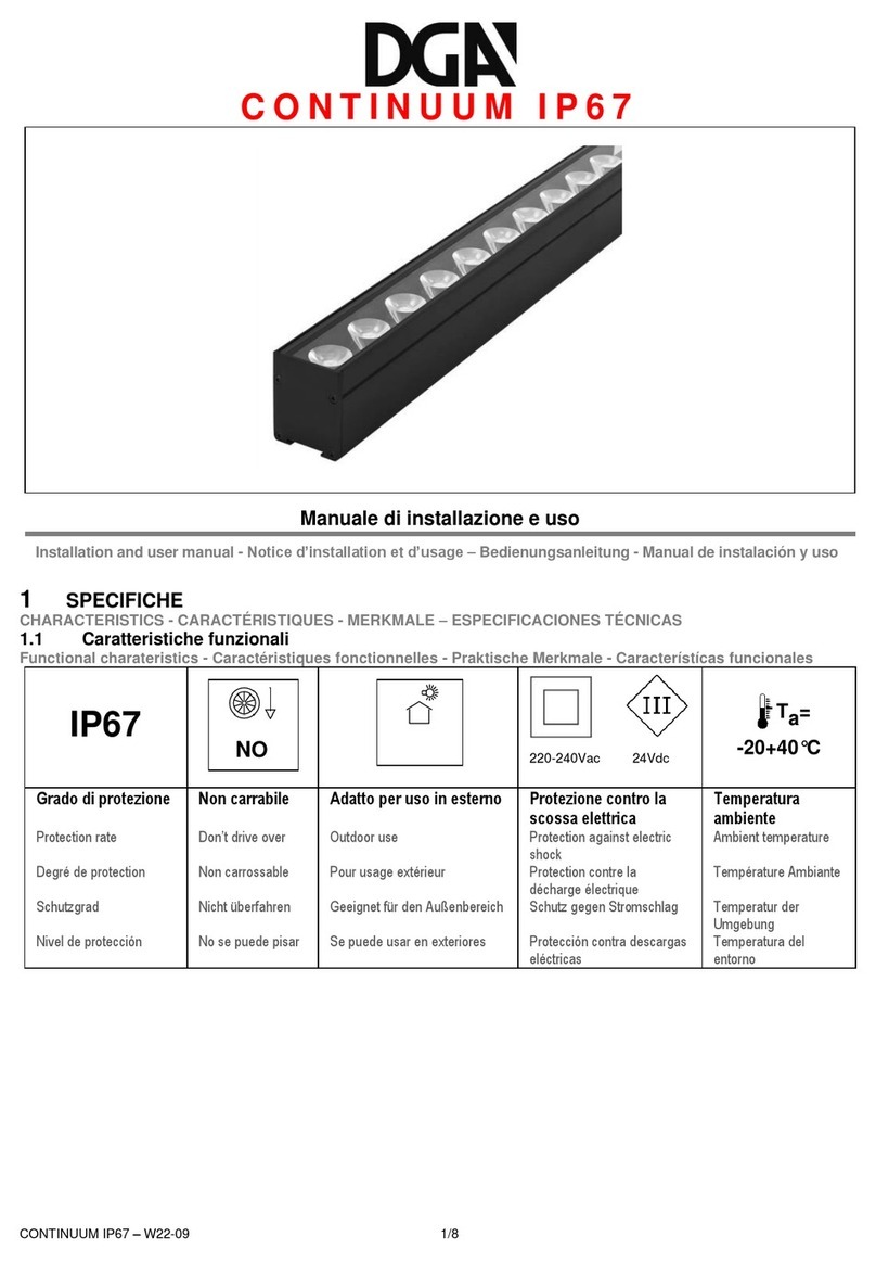 DGA 734319 Installation and user manual