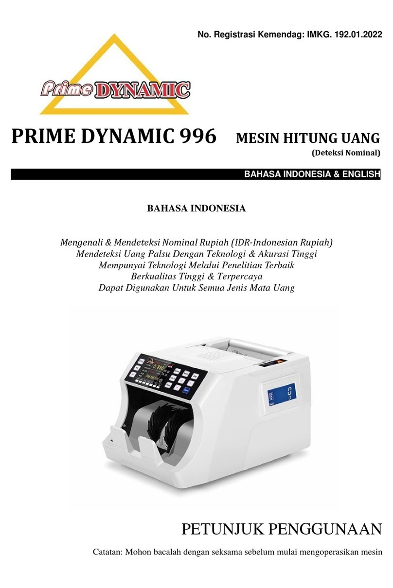 Prime Dynamic 996 User manual