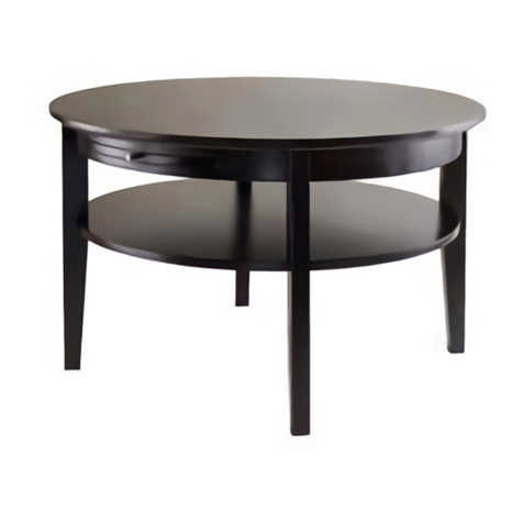 Wayfair Amelia Coffee table Assembly instructions