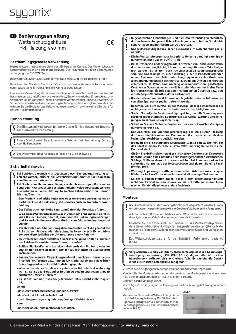Sygonix 751874 operating instructions