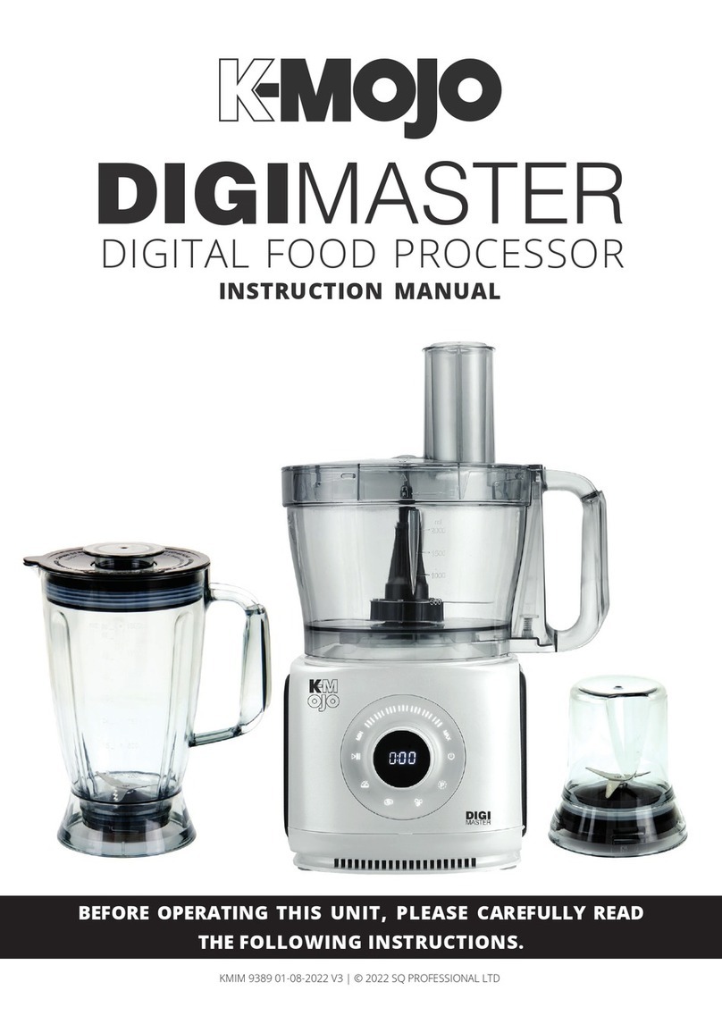 k-mojo DIGIMASTER instruction manual