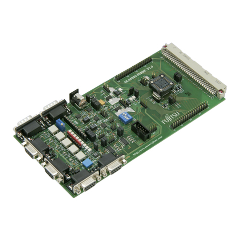 Fujitsu F2MC-16FX QFP-100P user guide