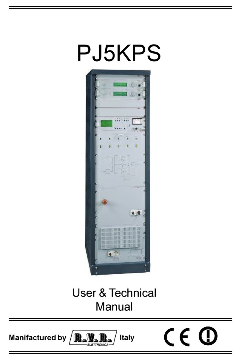 R.V.R. Elettronica PJ5KPS User's & technical manual