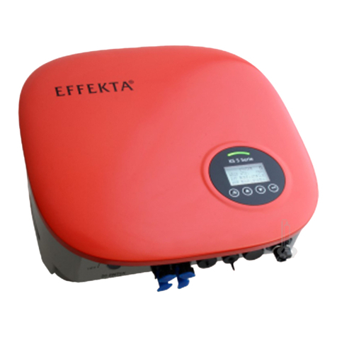 Effekta KS5 Series Installation and operation manual Effekta KS5 Series Installation and operation manual