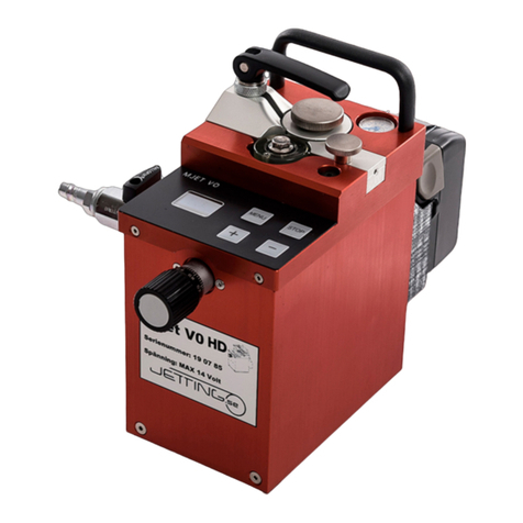Jetting MJet V0 HD USER GUIDE AND SAFETY INSTRUCTIONS