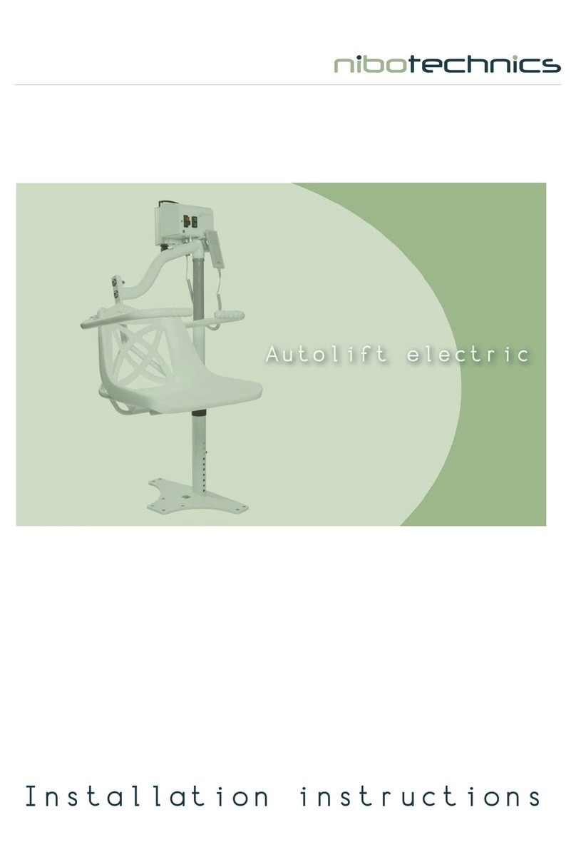 Nibotechnics Autolift electric installation instructions
