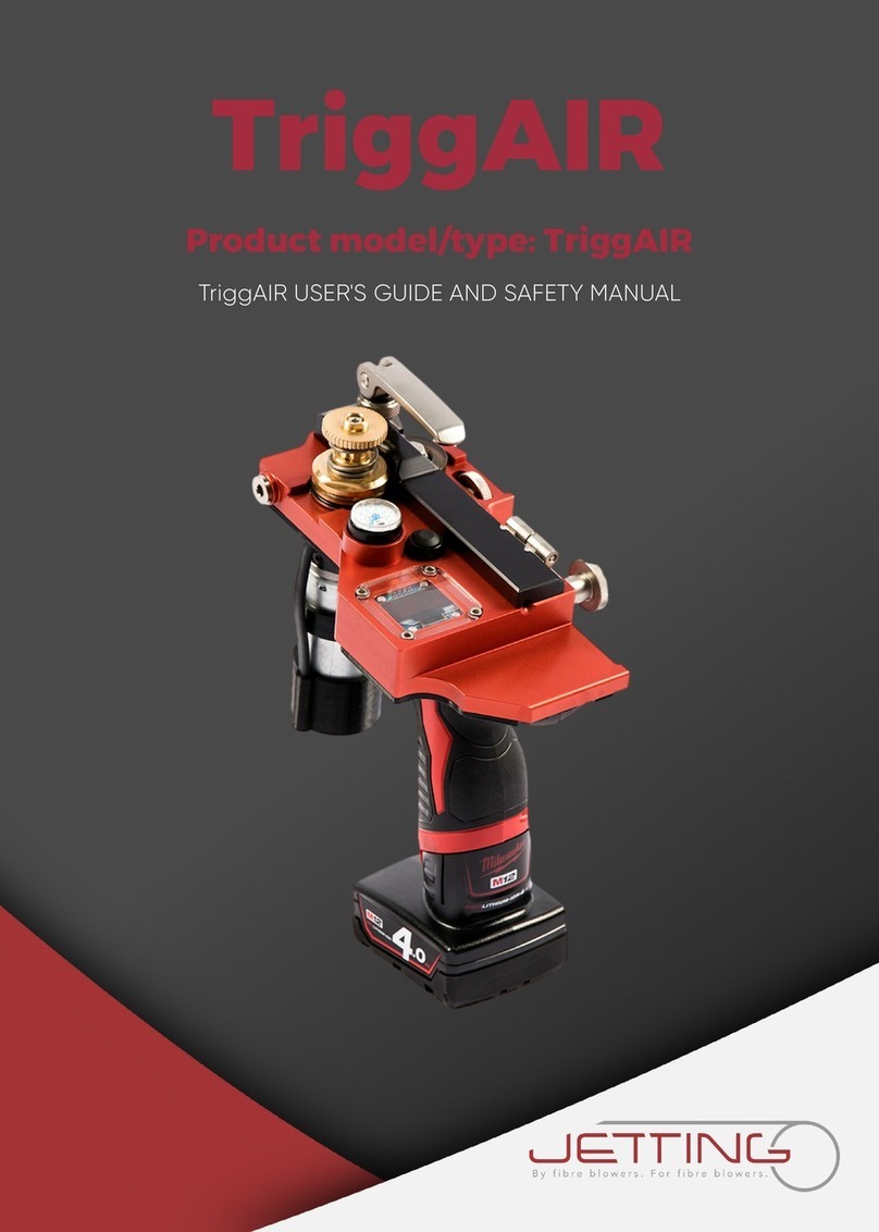 Jetting TriggAIR User manual