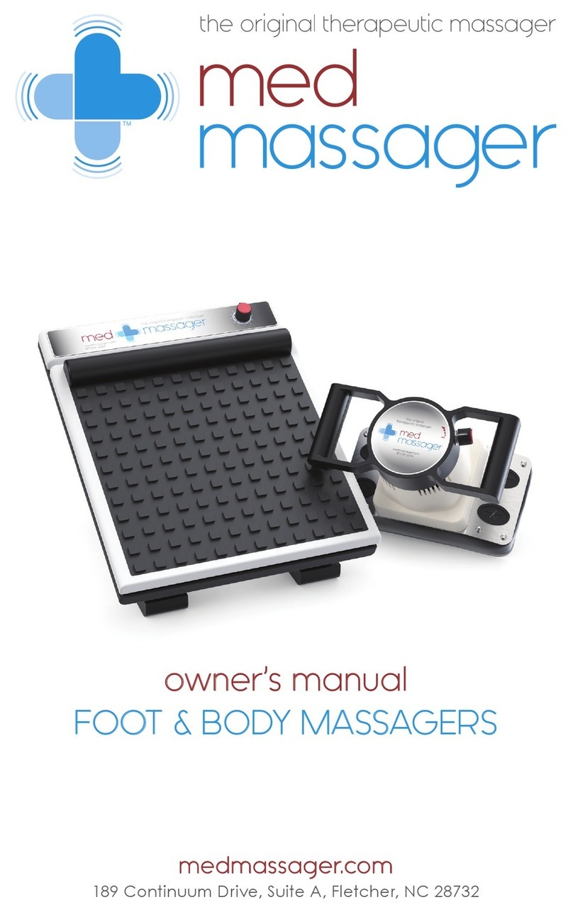 MedMassager MMF07 owner's manual