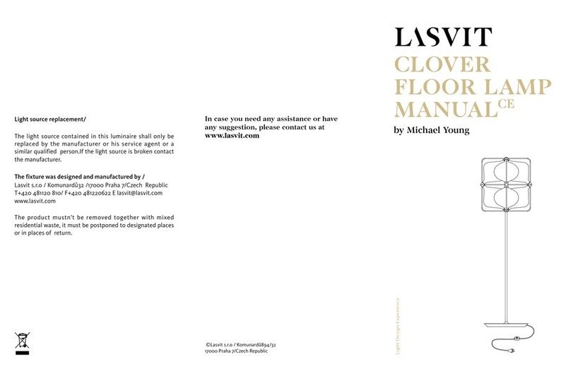 Lasvit 14X030-00 manual Lasvit 14X030-00 manual