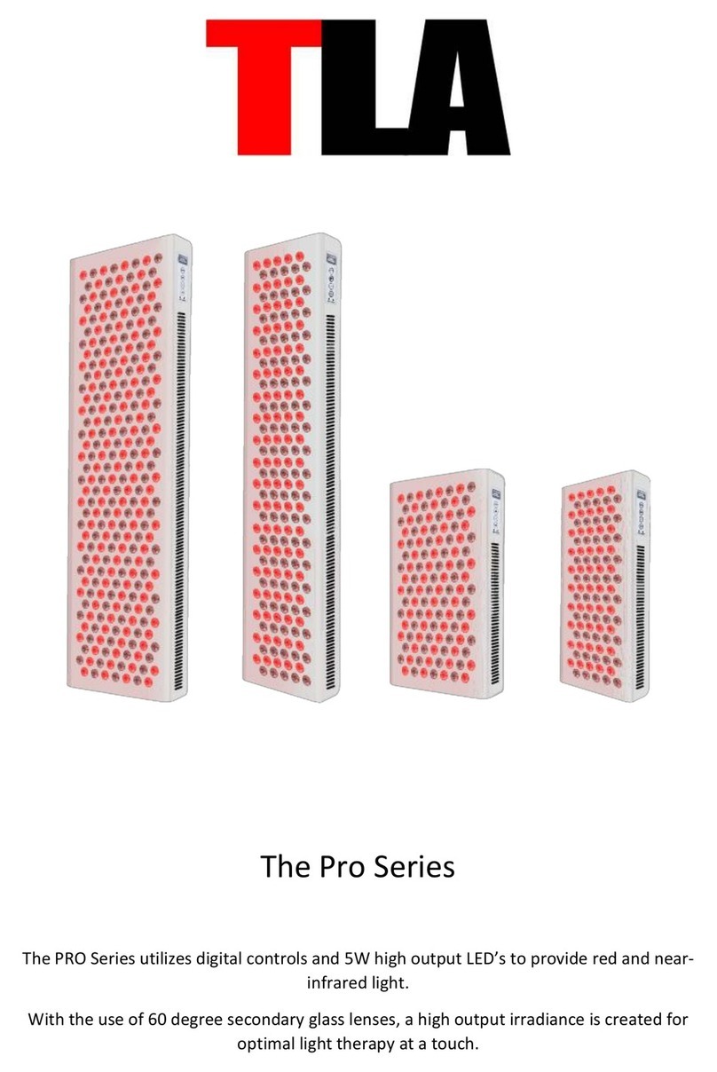 TLA The Pro Series User manual