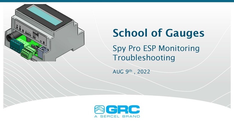 Sercel GRC Spy Pro Troubleshooting