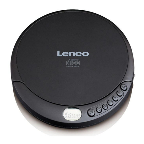 LENCO CD-012 User manual
