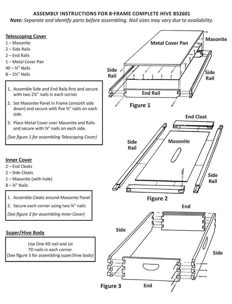 Dadant B52601 User manual