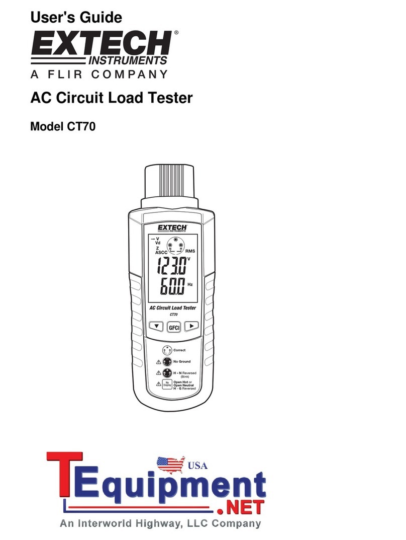 FLIR Extech Instruments CT70 User manual