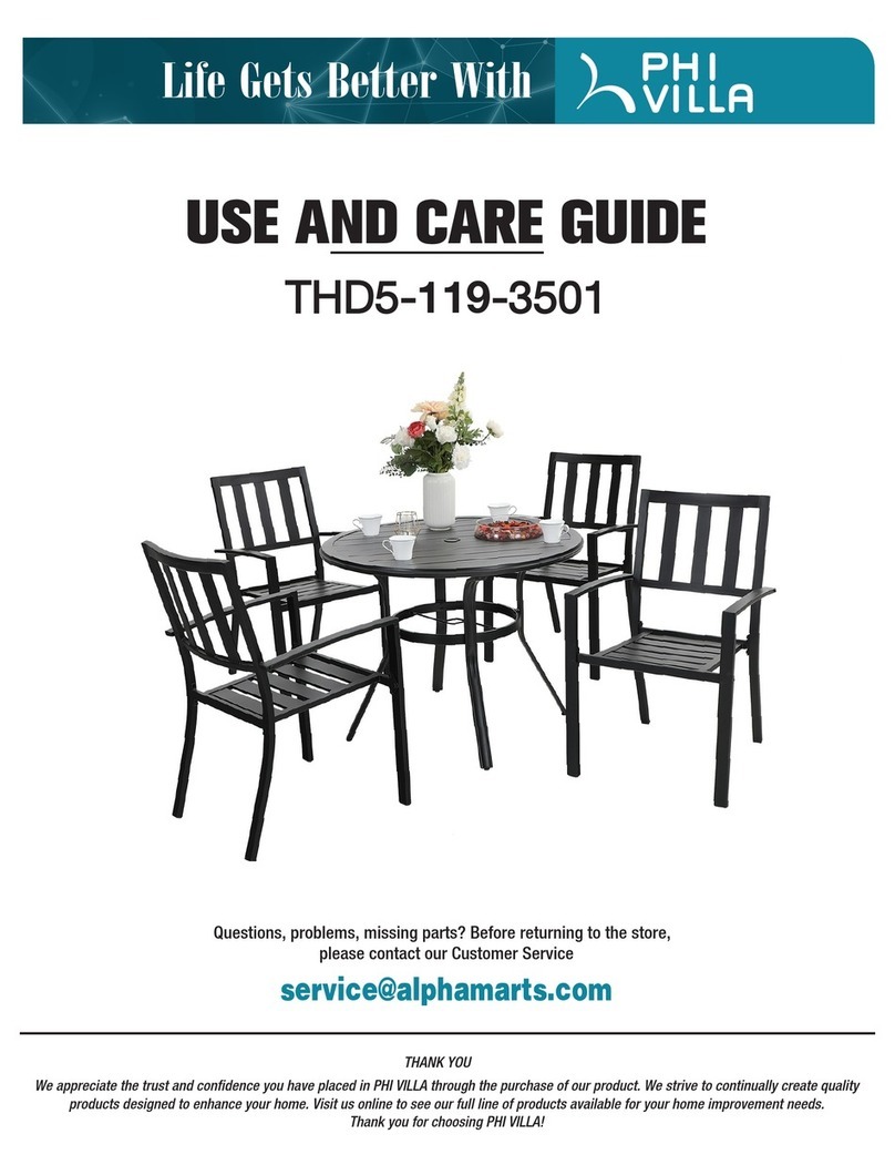 PHI VILLA THD5-119-3501 User manual PHI VILLA THD5-119-3501 User manual