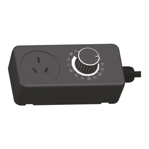 Air Vent External PLUG & GO Run On Timer owner's manual