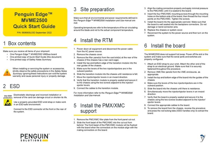 Penguin Edge MVME2500 quick start guide