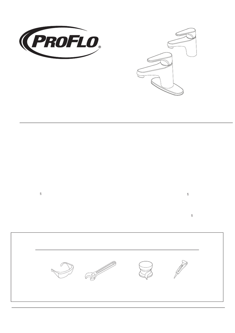 ProFlo PFWSC4950CP installation instructions