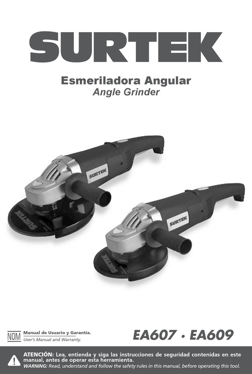 Surtek EA607 User manual and warranty