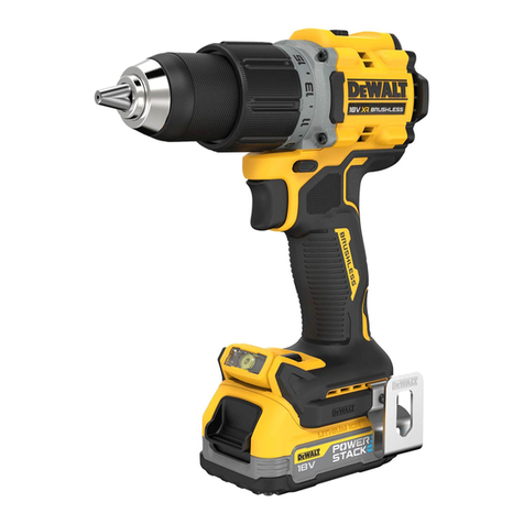 DeWalt DCD805 Original instructions