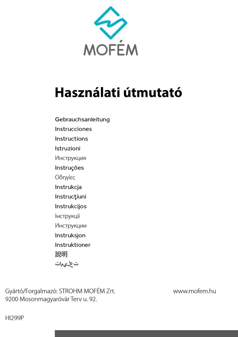Mofem HI299P instructions