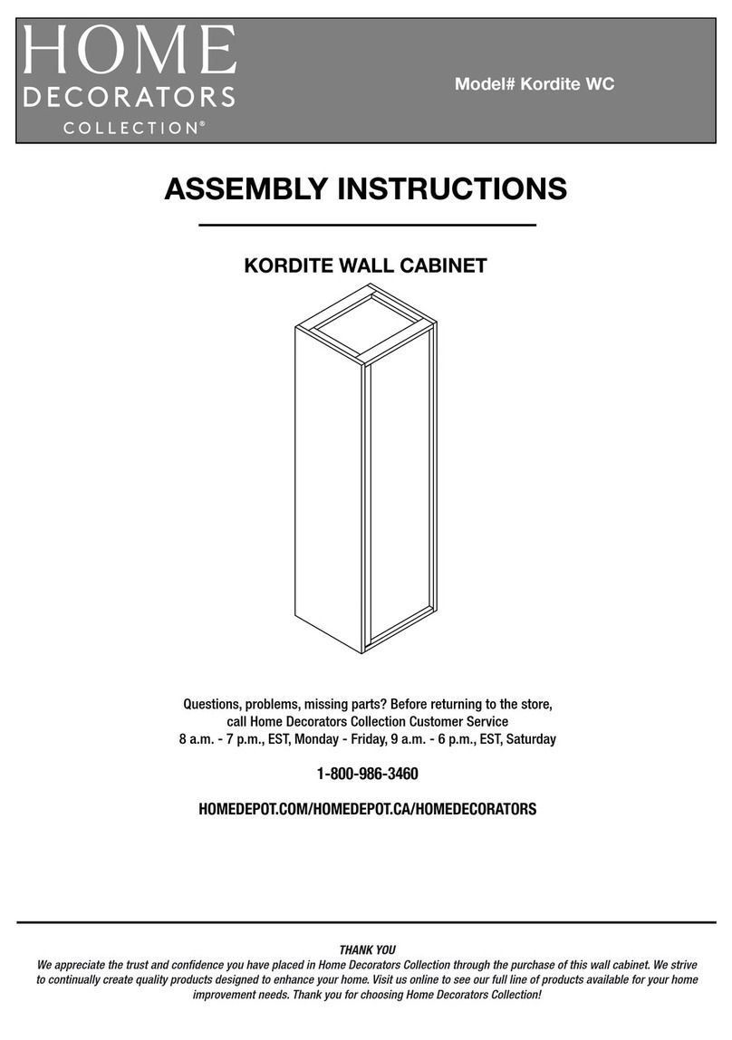 Home Decorators Collection Kordite WC User manual