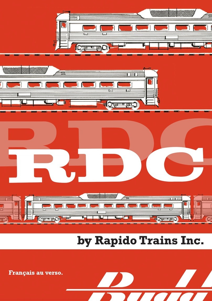Rapido Trains RDC User manual