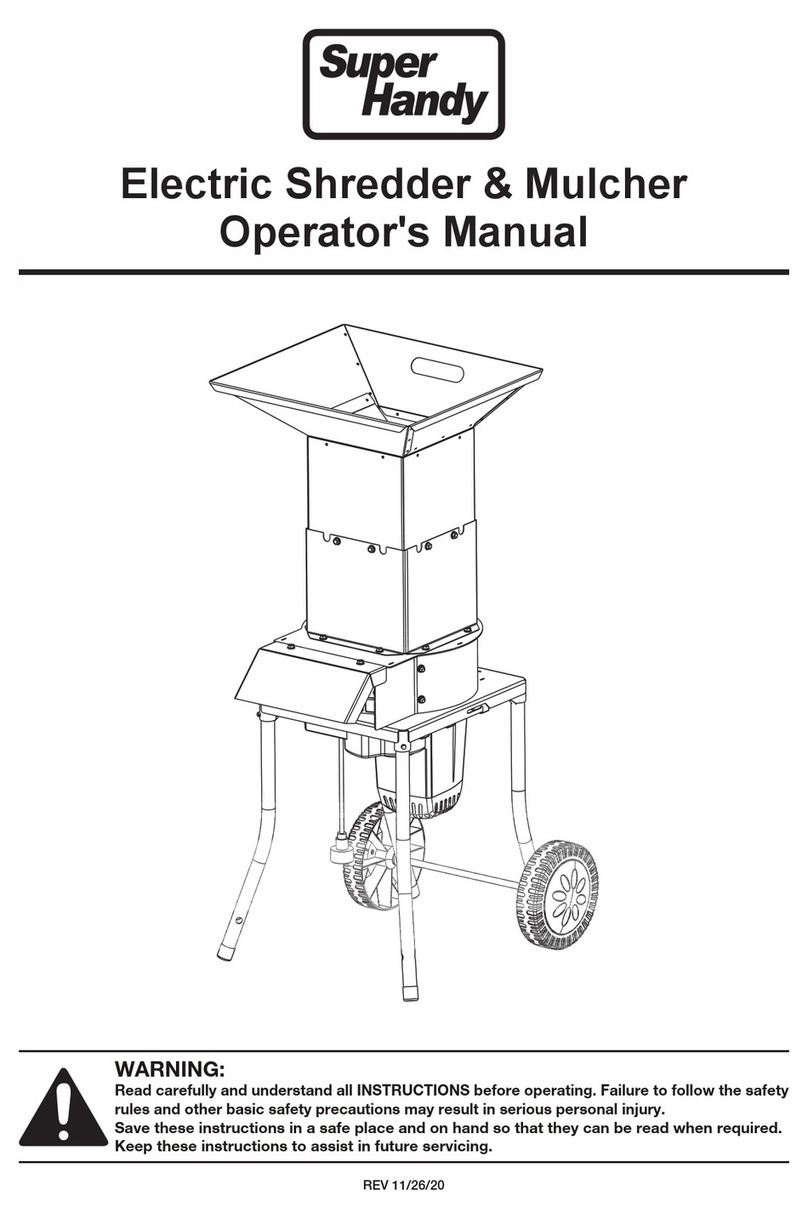 Super Handy GUO056 Operator's manual