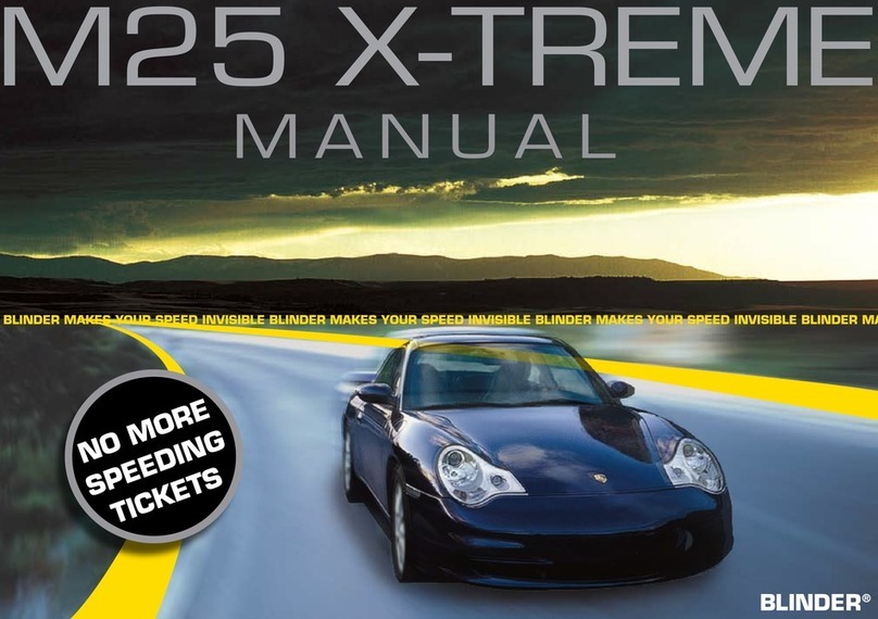 Blinder M25 X-TREME manual