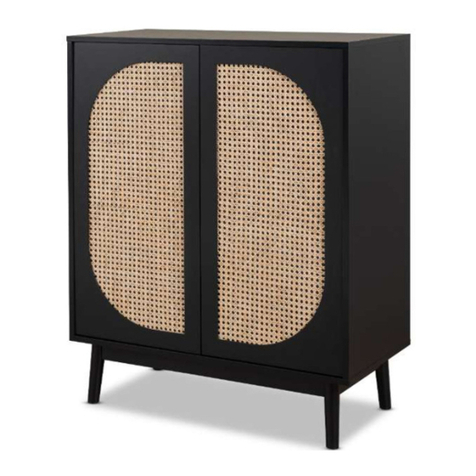 Mocka Claremont Two Door Cabinet User manual Mocka Claremont Two Door Cabinet User manual