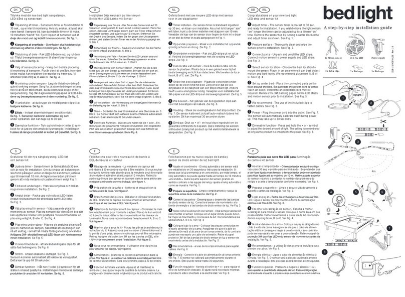 MyLight bed light installation guide