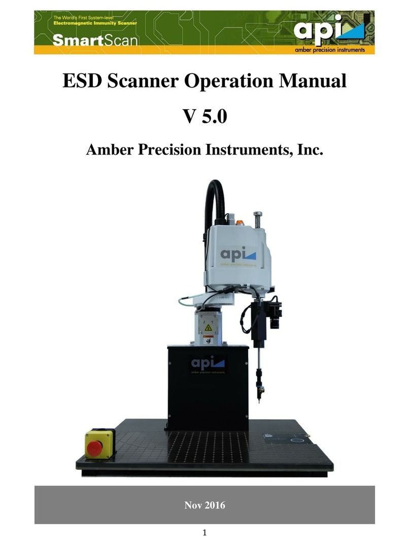 API SmartScan 350 Operation manual