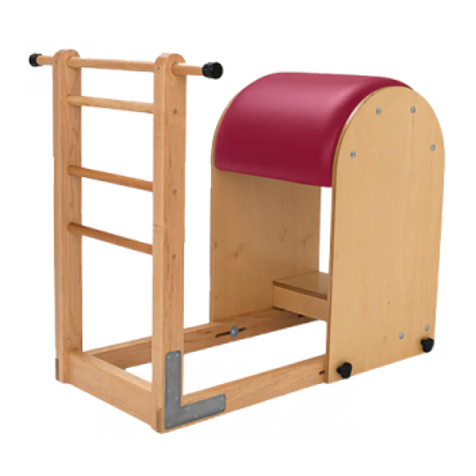 Gratz Pilates LADDER BARREL Assembly instructions