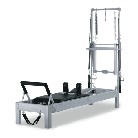 Gratz Pilates HALF CADILLAC CONVERSION Assembly instructions Gratz Pilates HALF CADILLAC CONVERSION Assembly instructions
