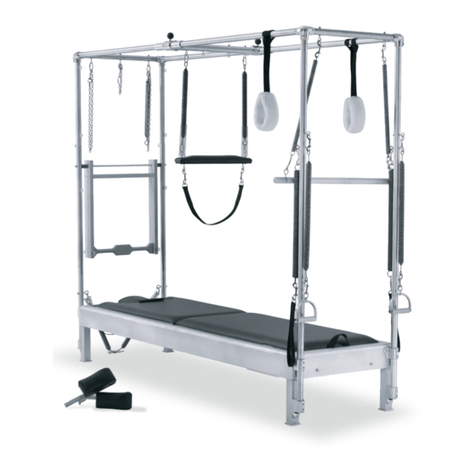 Gratz Pilates INSTANT FULL CADILLAC CONVERSION Assembly instructions