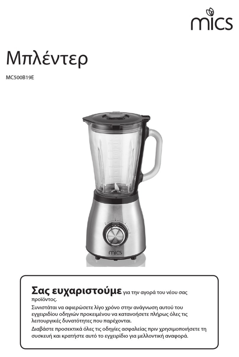 mics MC500B19E manual