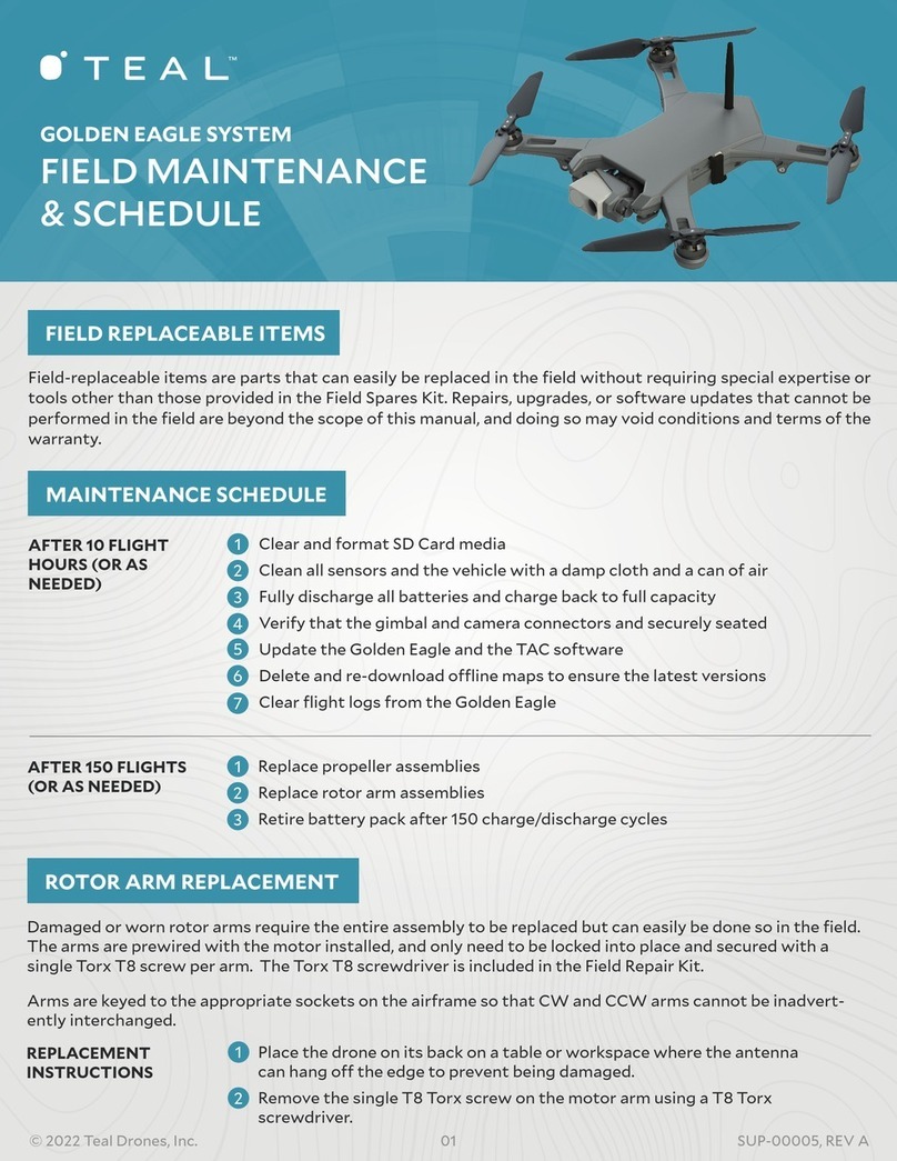 Teal GOLDEN EAGLE Field maintenance manual