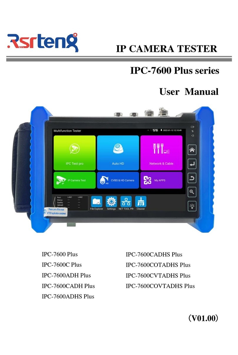 Rsrteng IPC-7600 Plus Series User manual