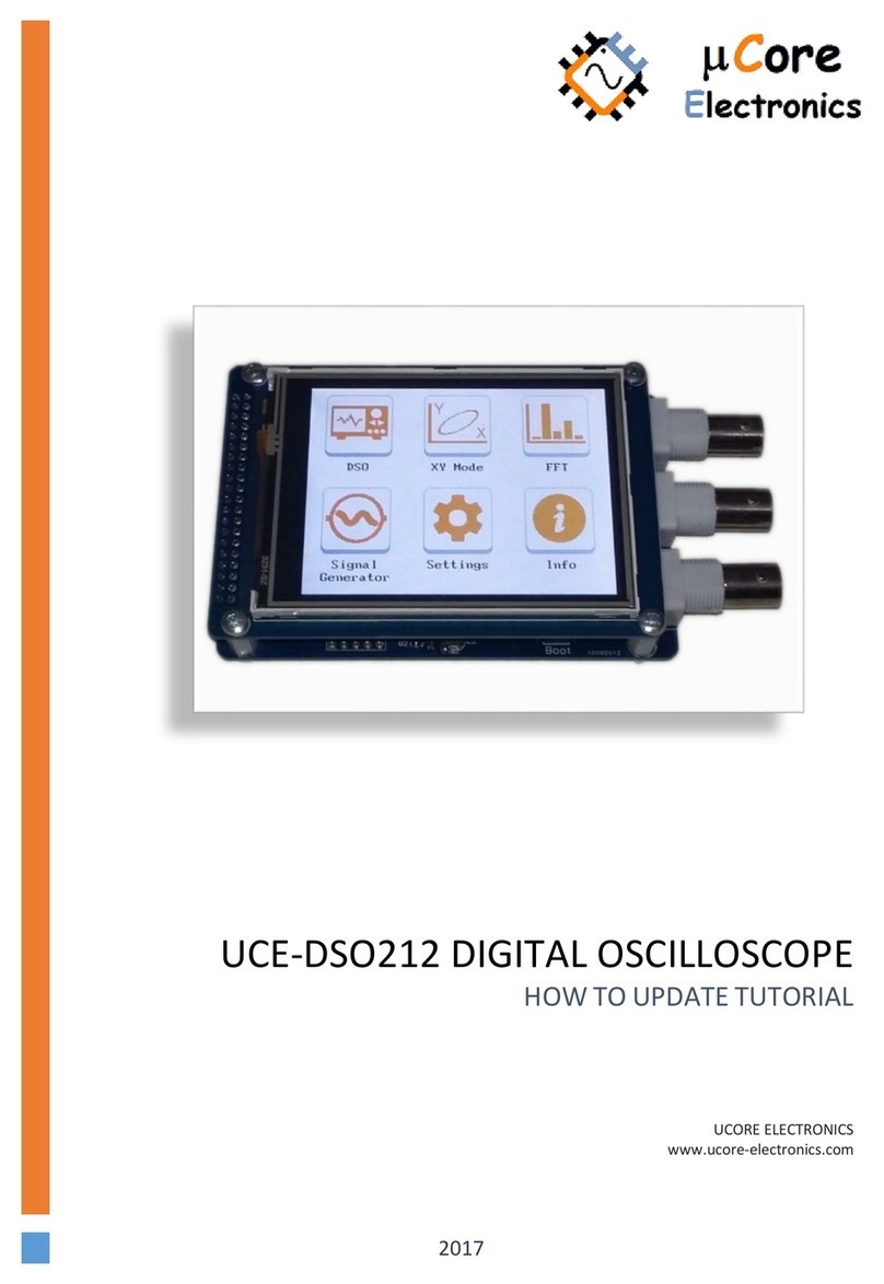 UCORE ELECTRONICS UCE-DSO212 manual
