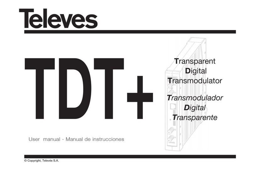 Televes TDT+ User manual
