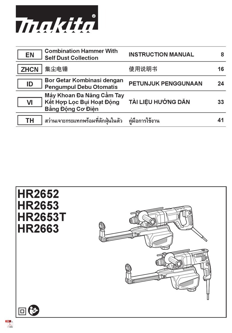 Makita HR2652 User manual