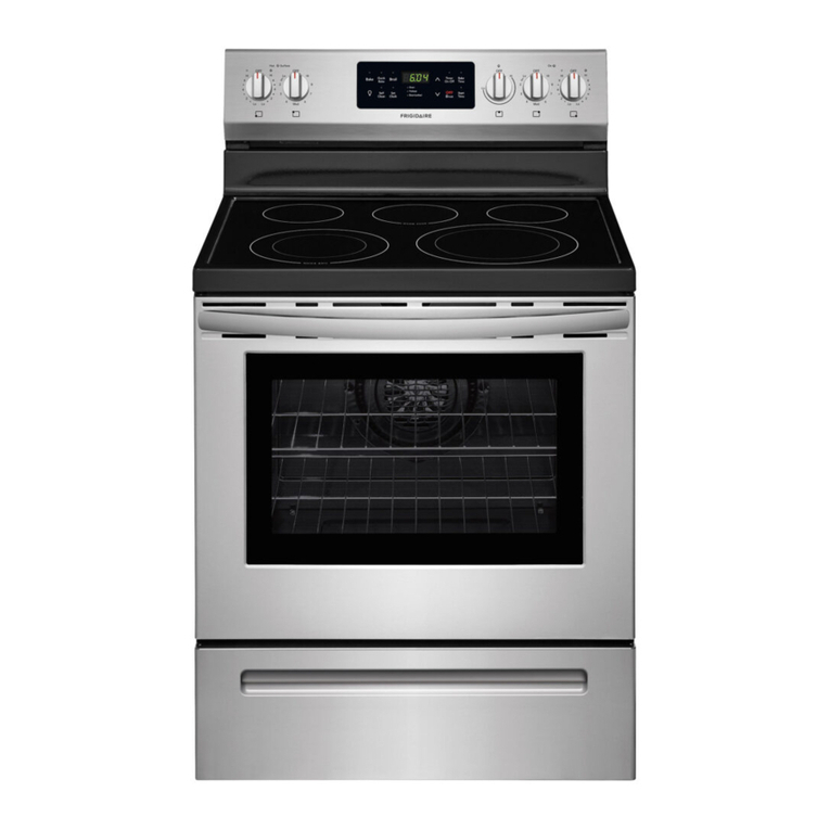 Frigidaire Electric Range User manual Frigidaire Electric Range User manual